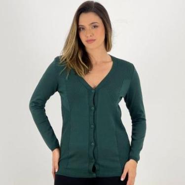 Imagem de Casaco Via Tricot Cardigan com Botão Feminino-Feminino