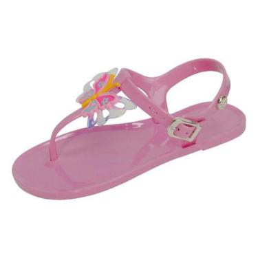 Imagem de Sandália Feminina Infantil Salomé Borboleta Miss Ref 20019 - Miss Miss