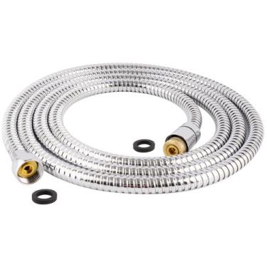 Imagem de Mangueira de chuveiro Hibbent All Metal 2,3 m com acessórios de latão 