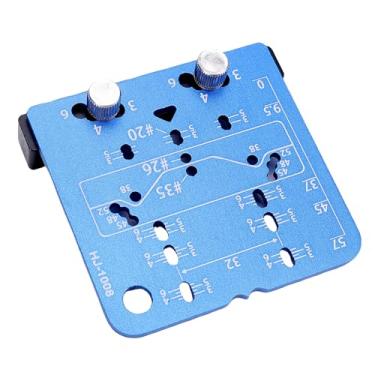 Imagem de Generic Placa de Localização de Gabarito de Dobradiça Oculta Modelo de Marcação de Hardware de Gabinete Leve e Preciso Dobradiças de 26 Mm 35 Mm, Liga de Alumínio, Carpintaria para Gabinete