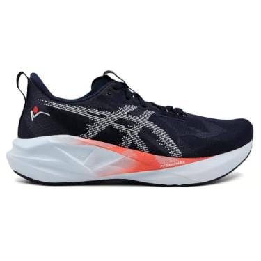 Imagem de Tênis Asics Novablast 5 Unissex - Marinho/branco - 39