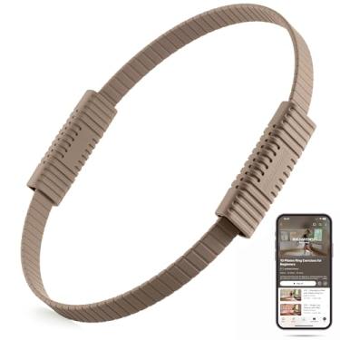 Imagem de Build & Fitness Anel de Pilates – Círculo Mágico de 34,3 cm para tonificar coxas, núcleo e braços – Estrutura leve e durável de silicone e fibra de vidro para exercícios modernos em casa, estúdio e