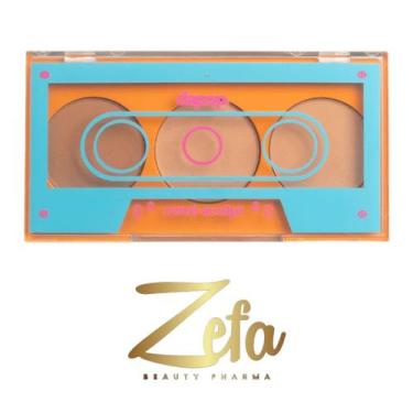 Imagem de Trio Paleta De Contorno Retrô Sculpt Vegano 10g - Dapop