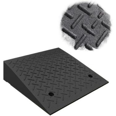 Imagem de MOMOBC Rampas de freio de borracha Rampa de limite de serviço pesado Rampa de inclinação de carro Rampas de entrada de garagem Motocicleta para doca de carga Veículos SUV, caminhões, empilhadeiras