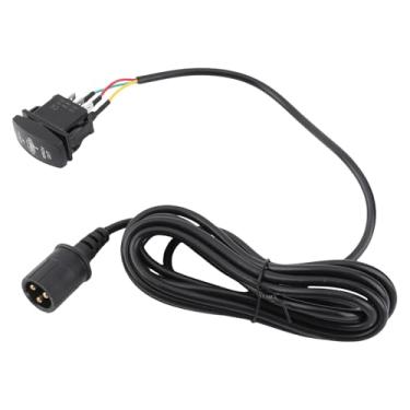 Imagem de KUIDAMOS Cabo de Extensão do Controlador Manual do Guincho, Compatibilidade Universal de 10 Pés, Fácil Instalação para Guinchos de 3 Pinos, Utvs, Veículos Off-road