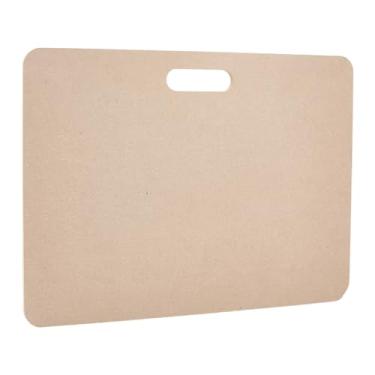 Imagem de UNICRAFTALE 1 peça placa de argila portátil 30 x 40 x 0,9 cm retângulo placas de madeira de argila Goldenrod placa de secagem de cerâmica ferramenta de fabricação de cerâmica para argila artesanato