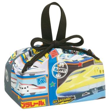 Imagem de Skater KB7SN-A Bolsa infantil Bento com cordão, feita no Japão, Plarail 26, meninos