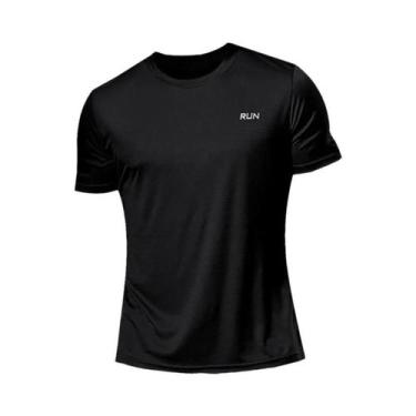 Imagem de Camiseta Masculina de Secagem Rápida para Academia, Corrida e Fitness 