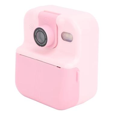 Imagem de Cryfokt Câmera de Impressão Instantânea Infantil Com Vídeos 1080P Flash LED para Meninos Meninas de 3 a 12 Anos, Câmera de Viagem Portátil para Crianças (Rosa)