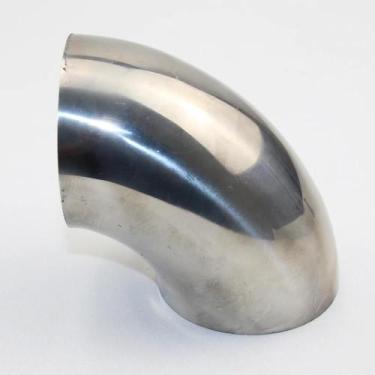 Imagem de Cotovelo De Aço Inoxidável De 90 Graus, Conexão De Tubo De Escape De 1