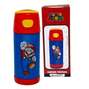 Imagem de Garrafa Térmica Infantil Top Handle 350ML SUPER MARIO-Unissex