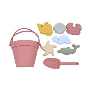 Imagem de Conjunto de Brinquedos de Praia para Crianças (8 Peças) - Caixa de Are