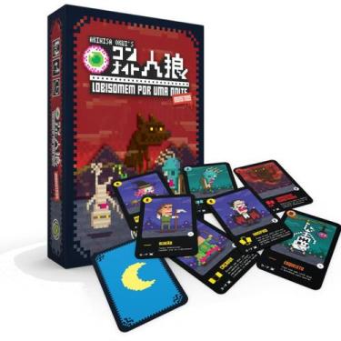 Imagem de Jogo de Cartas Estratégia Lobisomem Por Uma Noite Monstros Grok Games