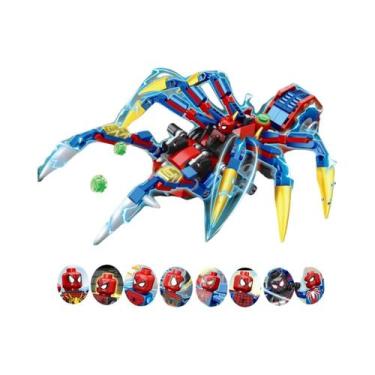 Imagem de Figuras De Blocos De Construção Mini Marvel Caixa Surpresa Homem-Aranh