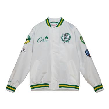 Imagem de Jaqueta Mitchell & Ness City Collection Lightweight Satin Jacket Boston Celtics Masculino-Masculino
