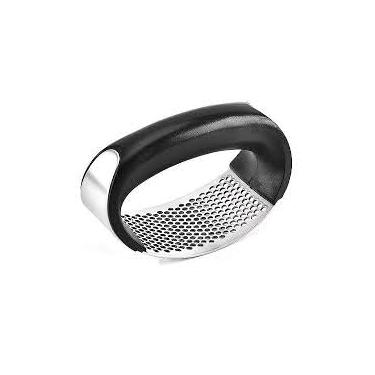 Imagem de Amassador de Alho Inox, Prensa de Alho com Cabo Ergonômico, Utensílio de Cozinha para Triturar Alho