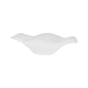 Imagem de Ｂｅｓｇａ Tigela de vidro para frutas, prato de sobremesa decorativo para servir frutas, nozes, cupcakes e saladas, Branco