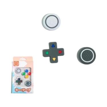 Imagem de Protetor Adesivo De Silicone Macio Para Botão D-Pad E Capa De Borracha