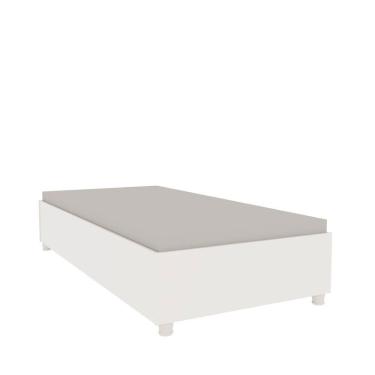 Imagem de Cama Box Solteiro Mônaco Tcil Móveis Cor:branco