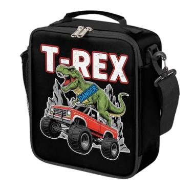 Imagem de Lancheira para meninos, lancheira infantil isolada para escola, creche, piquenique, viagem, reutilizável, à prova de vazamento, para crianças Bento, presentes de volta às aulas (caminhão de carro