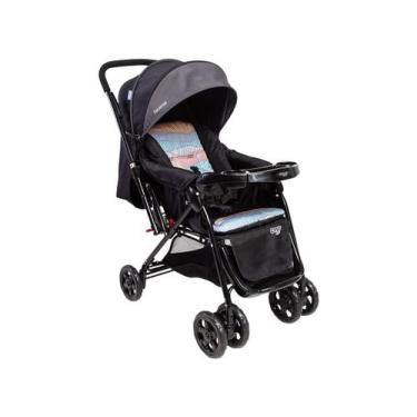 Imagem de Carrinho de Bebê Cosco Kids Reverse até 15kg, Preto