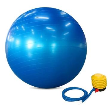 Imagem de Bola Suíça Yoga E Pilates Exercicios Com Bomba Para Encher A