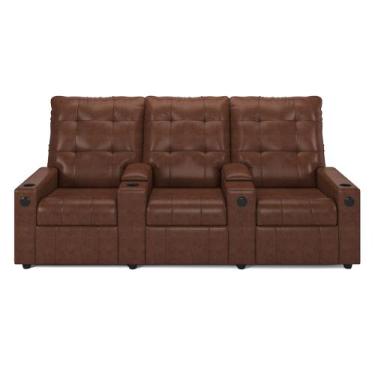 Imagem de Poltrona do Papai Reclinável Sala de Cinema Barcelona Elétrica Touch M