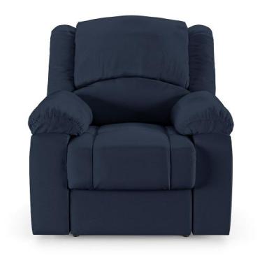 Imagem de Poltrona do Papai Reclinável Sala de Cinema Barcelona Power Touch USB 