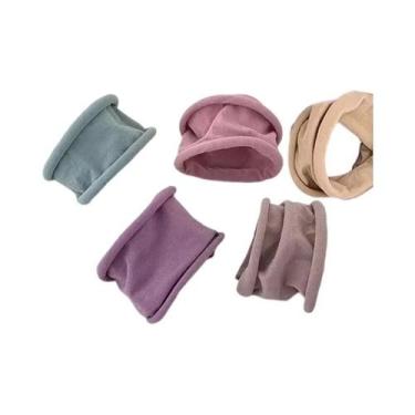 Imagem de Conjunto De Elásticos Coloridos De Nylon Para Cabelo Feminino E Infant