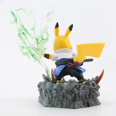 Imagem de Figura Estátua Toy Cartoon Pikachu X Naruto 12cm - Gloome Store