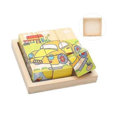 Imagem de Brinquedos educativos Montessori de madeira para crianças - Gloome Sto