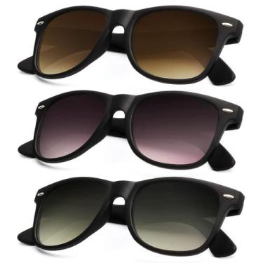 Imagem de Óculos de sol KALIYADI com acabamento fosco polarizado com bloqueio UV