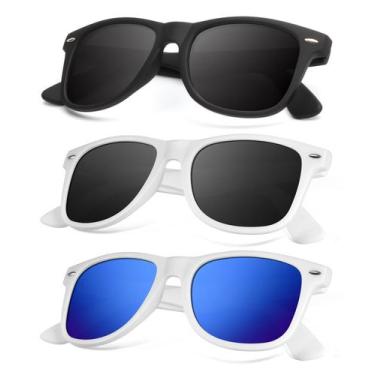 Imagem de Óculos de sol KALIYADI com acabamento fosco polarizado com bloqueio UV