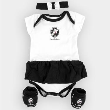Imagem de Conjunto Vasco Infantil c/ 3 peças-Feminino