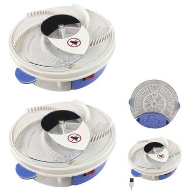 Imagem de Armadilha Pega Moscas Kit 2 Uni Captura Prende Inseto Mosquito Varejei