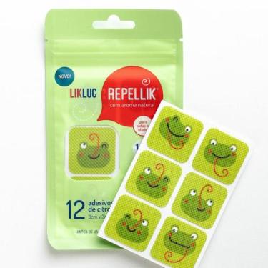 Imagem de Kit Repelente Adesivo Repellik 12h Proteção Bebês LIKLUC, KIT 1