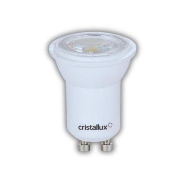 Imagem de Kit 10 lâmpadas led dicróica mr11 gu10 3,5w 3000k  bivolt - CRISTALLUX