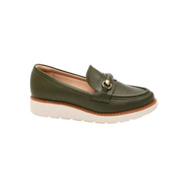 Imagem de Mocassim Feminino Modare Verde - 7400.103.21736, 35, Verde