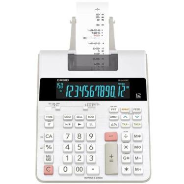 Imagem de Calculadora de Impressão Casio  FR-2650RC-WE Branca