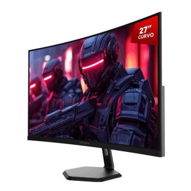 Imagem de Monitor Gamer Pcyes O-Creed O27Cq 27 Curvo Qhd Va 180Hz 1Ms Hdmi/Vga F