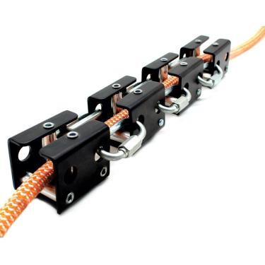 Imagem de Protetor Usclimb Modular Jogo Com 4 Peças E 6 Maillons Preto