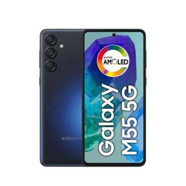 Imagem de Samsung Galaxy M55 5G Dual SIM 256 GB Azul Escuro 8 GB RAM, 256GB, Azu