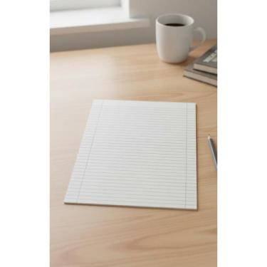 Imagem de 2x Papel Almaço A4 200 Folhas 63g Branco Pautado - Congratulations Sto