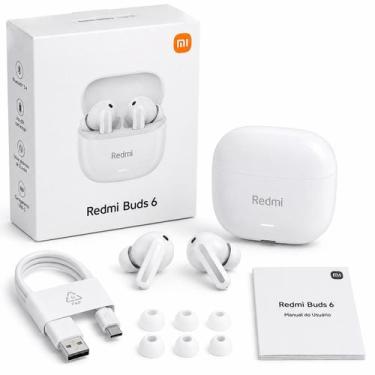 Imagem de Xiaomi Redmi Buds 6  Branco  Bluetooth 5.4  M2429E