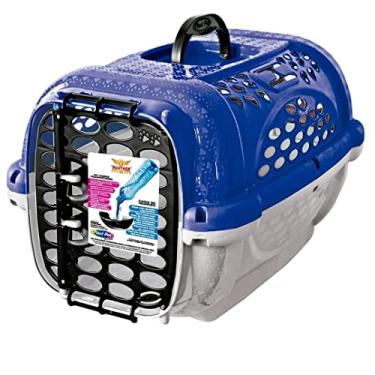 Imagem de Caixa de Transporte Para Cães e Gatos Panther Nº3 - Azul
