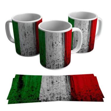 Imagem de Caneca Bandeira Italiana País Itália Seleção 325ml - Live