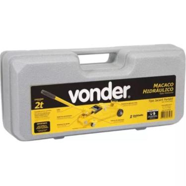 Imagem de Macaco Hidráulico Vonder Tipo Jacaré 2T Portátil com Maleta