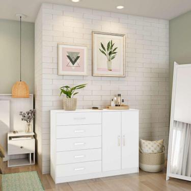 Imagem de Cômoda Monteverde 2 PT 5 GV Branca