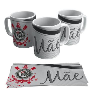 Imagem de Caneca Dia das Mães Corinthians Mãe Corintiana Presente