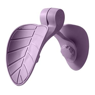 Imagem de Aparelho de fortalecimento muscular do assoalho pélvico exercitador de coxas, aparelho portátil para exercícios de, toner de, Roxo